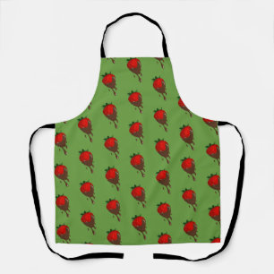 tablier de fraise au chocolat