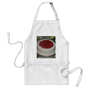 Tablier de gâteau de fraise