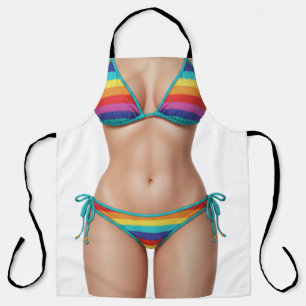 Tablier de grill amusant en bikini – Cadeau de BBQ