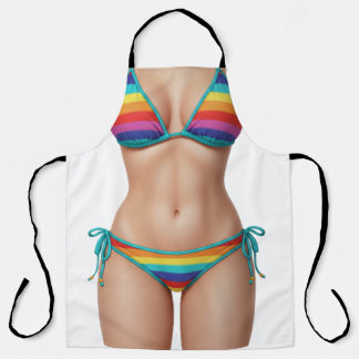 Tablier de grill amusant en bikini – Cadeau de BBQ