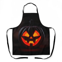Tablier de Halloween Citrouille Lumineuse