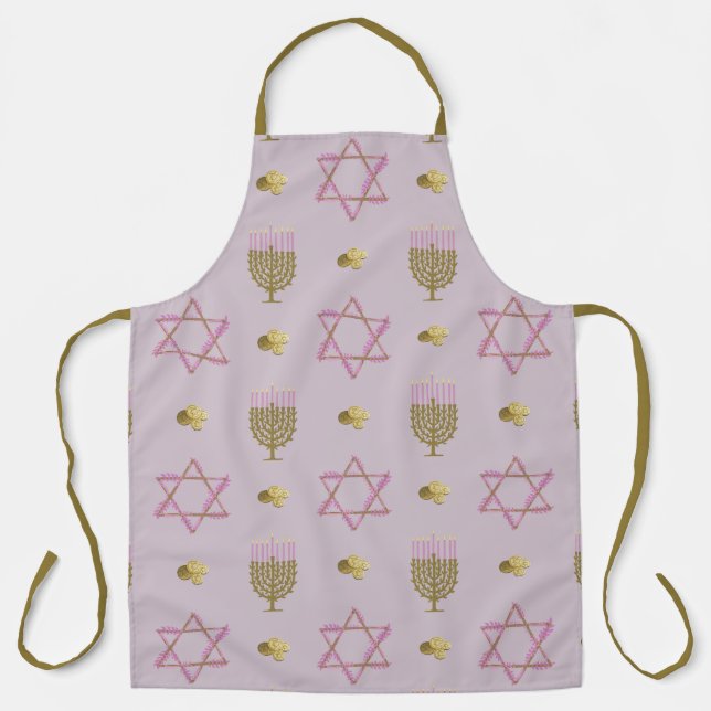 Tablier de Hanoucca, Cuisine de Vacances Juive Des (Recto)
