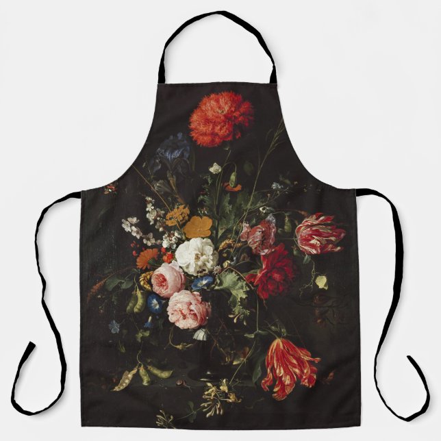 Tablier de Heem peinture florale Vase (Recto)