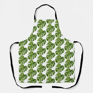 Tablier de jardinage Monstera Albo Art de plante