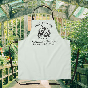 Tablier de jardinage personnalisé pour plante de m