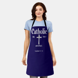 Tablier de l'Église catholique apostolique et sain