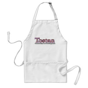 Tablier de logo de Tostan