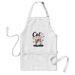 TABLIER DE MAMAN CHAT