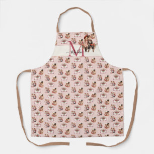Tablier De mignons animaux victoriens sont artistiques Val