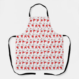 Tablier de Noël Boogie Woogie Santa Claus