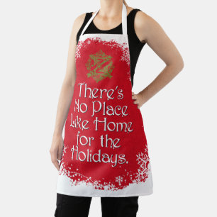 TABLIER DE NOËL CLASSIQUE OZ - À LA MAISON POUR LE