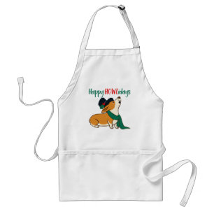 Tablier de Noël Corgi