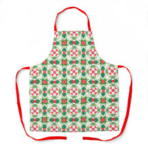 Tablier de Noël patchwork quilt