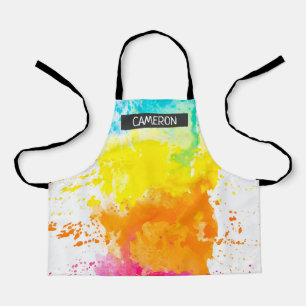 Tablier de peinture Art tout-sur-impression