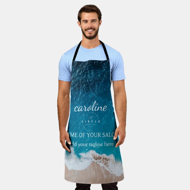 Tablier de plage personnalisé (Porté)