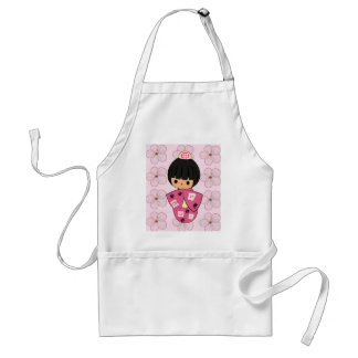 Tablier de poupée de Kawaii Kokeshi