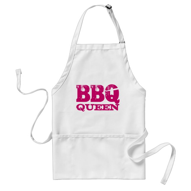 Tablier de reine de BBQ pour des femmes (Devant)