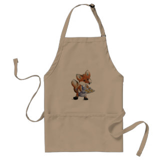 Tablier de renard de cuisine (Der Fuchs in der Küc