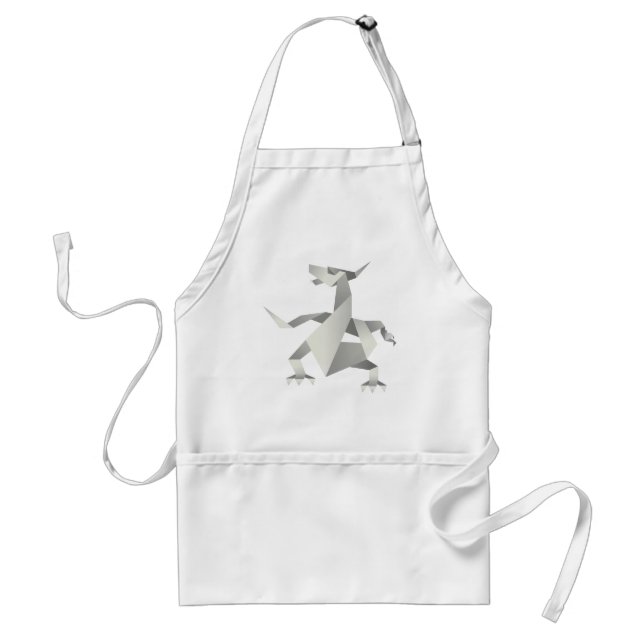 Tablier de style Dragon Origami (Devant)
