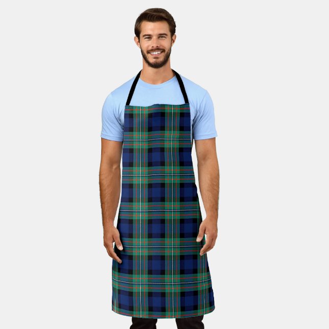 tablier de tartan Ferguson Clan (Porté)