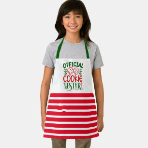 Tablier de testeur de biscuits de Noël