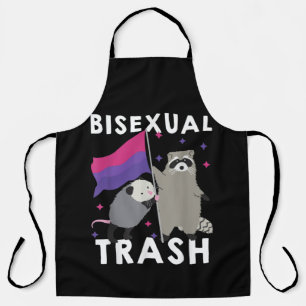 Tablier Déchets Bisexuels Gay Pride Arc-en-ciel LGBT Raton