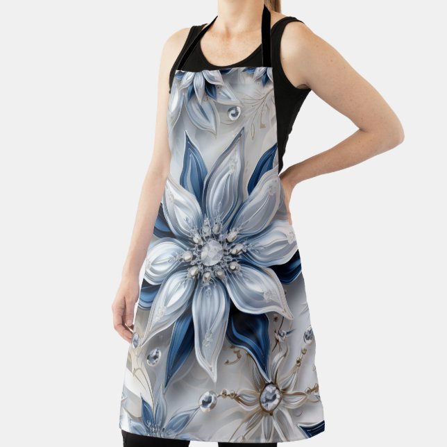 Tablier Décor de l'événement hivernal (Insitu)