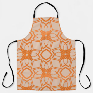Tablier Decorative vintage style seamless geometric patter