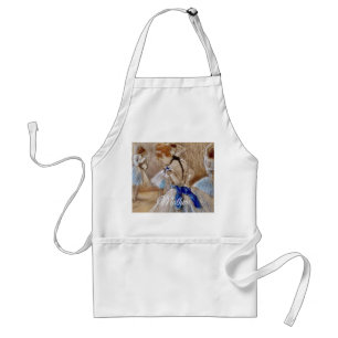 Tablier Degas Danseuse Avec Ruban Bleu
