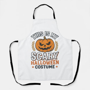 Tablier Déguisement Halloween Épouvantable Citrouille Dess