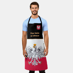Tablier Dégustation de la maison & Drapeau polonais, Polo