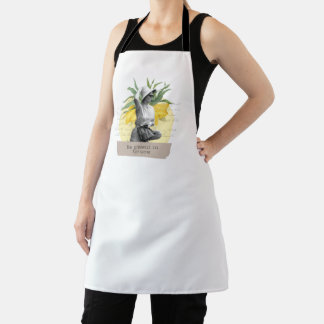 Tablier Delantal de cocina - Be present in the now