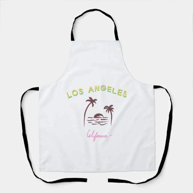 Tablier Delantal los angeles california (Recto)