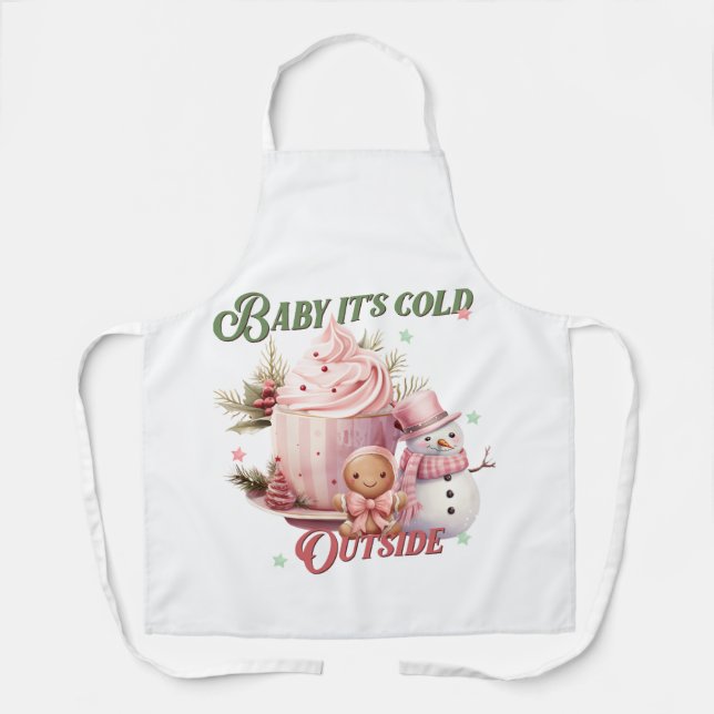 Tablier Delantal Navideño (Recto)