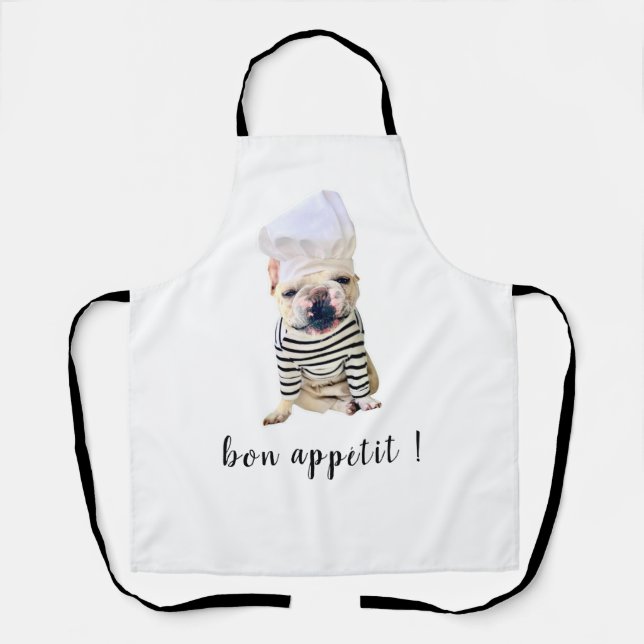 Tablier Dellalafrench bon appétit ! (Recto)