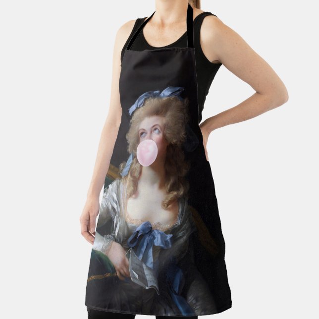 Tablier Demure with Pink Bubble Gum (Insitu)