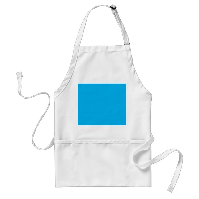 Tablier Denim Blue, Fountain Blue, Jellfish, (Devant)