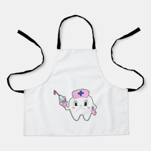 Tablier Dents comme infirmière avec seringue.PNG
