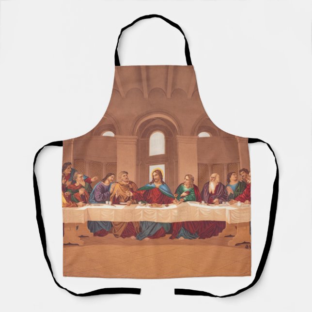Tablier Dernière Cène de Jésus-Christ (Recto)