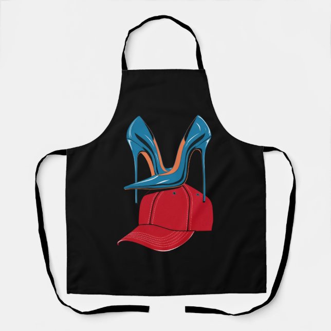 Tablier Des talons sur l'élection Casquette de Red MAGA 20 (Recto)