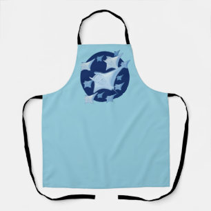 Tablier Design graphique Manta Ray Lover