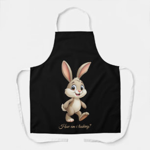 Tablier Design lapin personnalisé Apron Cute Bunny