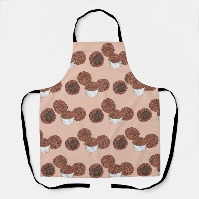 Tablier Dessert de Brigadeiros brésilien de truffes de cho (Recto)