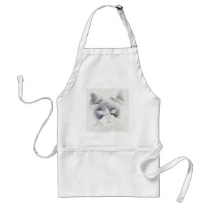Tablier Dessin crayon de chat