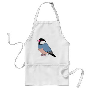 Tablier Dessin de moineau de java mignon