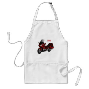 Tablier Dessin de moto de tourisme
