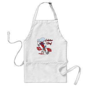 Tablier dessin du chef cuisinier de homard mignon