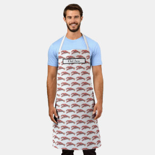 Tablier Dessin Vintage Red Lobster #2