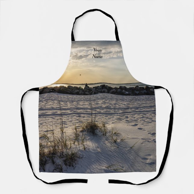 Tablier Destin Beach Floride Jetty Sunset Apron (Recto)