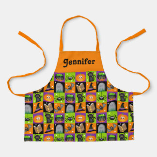 Tablier d'Halloween personnalisé pour les enfants